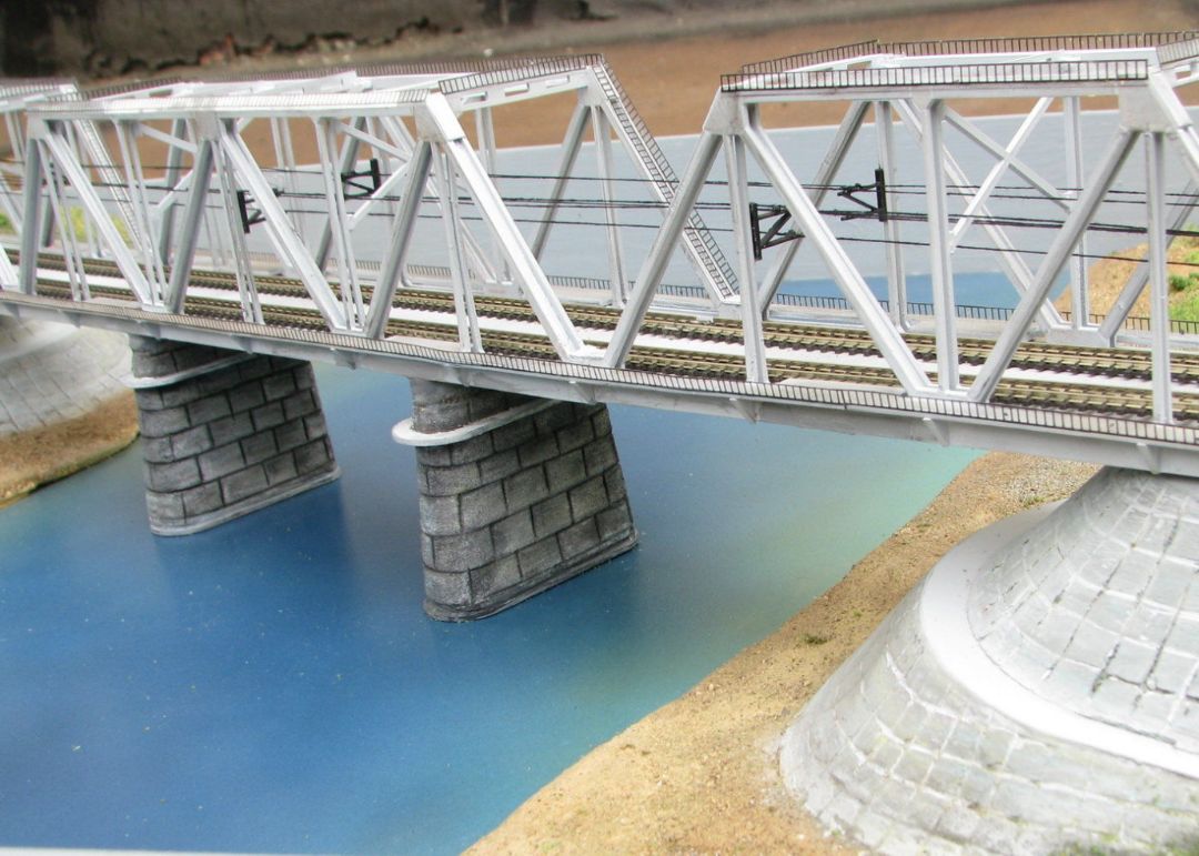 Макет ЖД станции