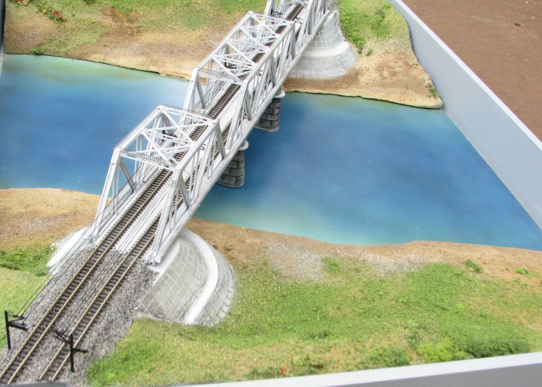 Макет ЖД станции