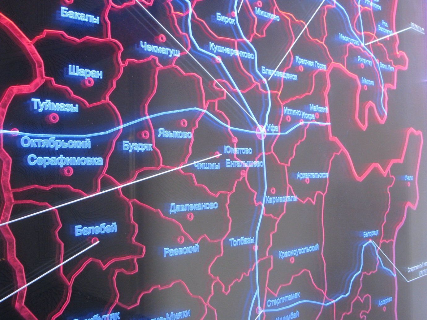 Макет карта интерактивная