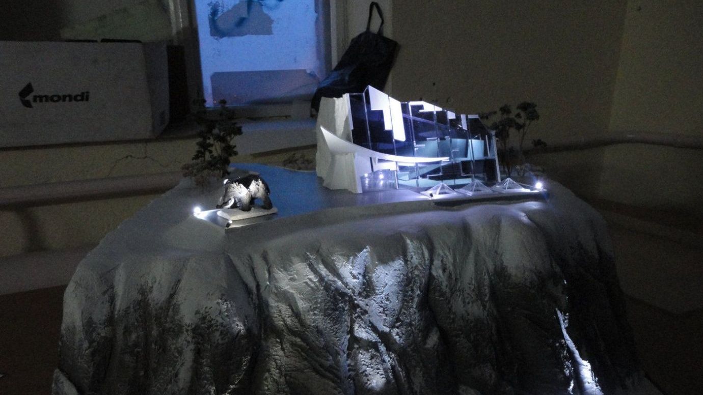 Макет жилого комплекса