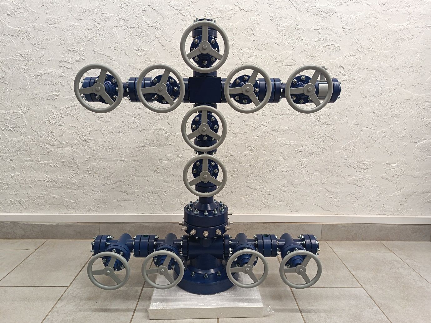 Макет нефтегазового оборудования