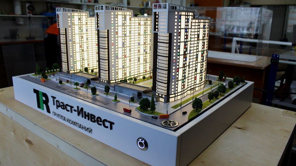 Макет ЖК "Черемушки"