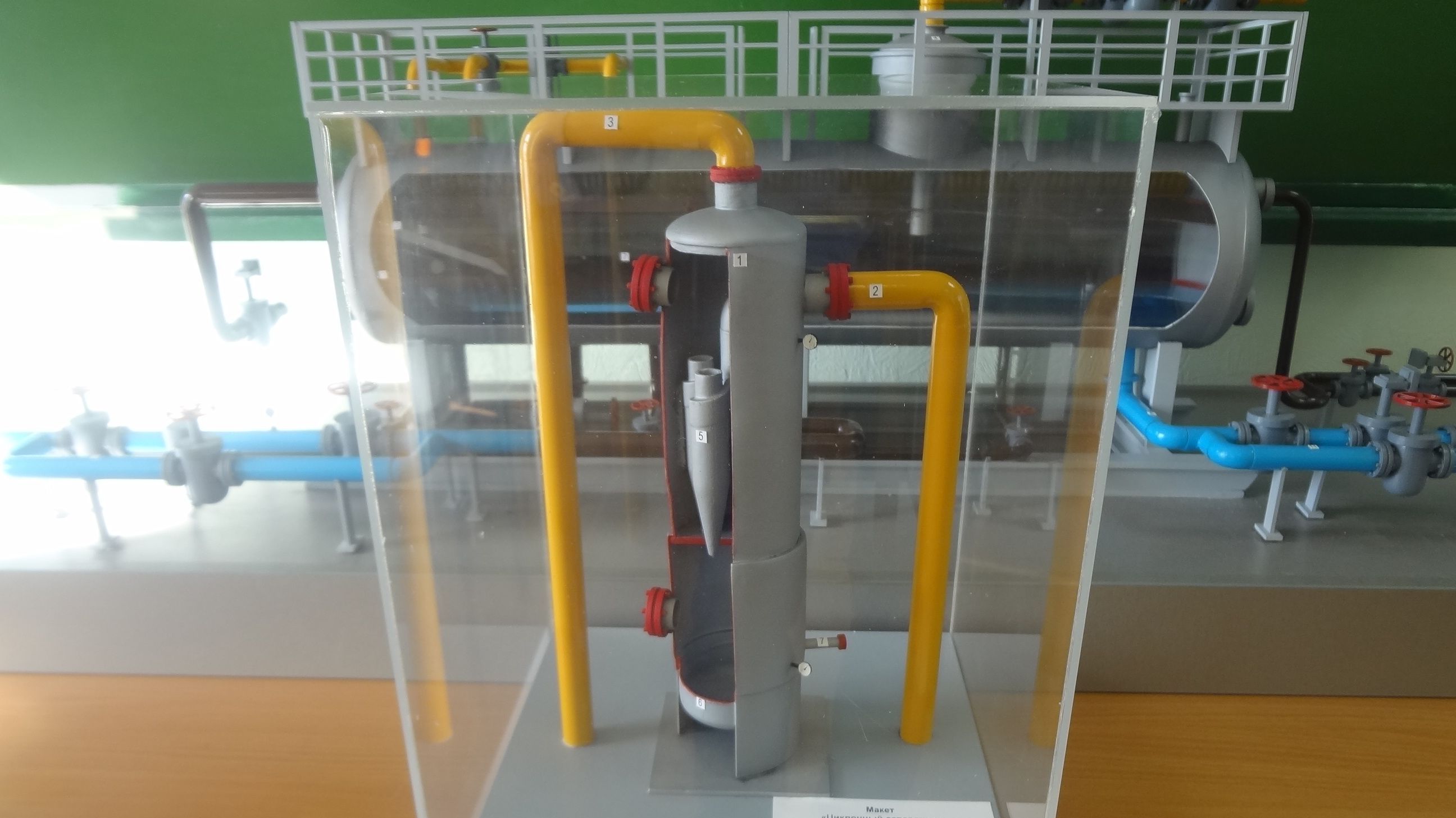 Макет пылеуловителя