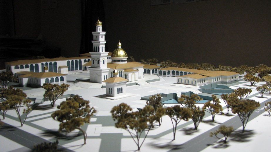 Макет жилого комплекса