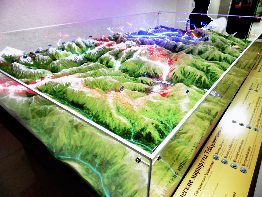 Макет карта интерактивная