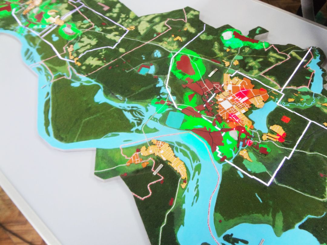 Макет карта