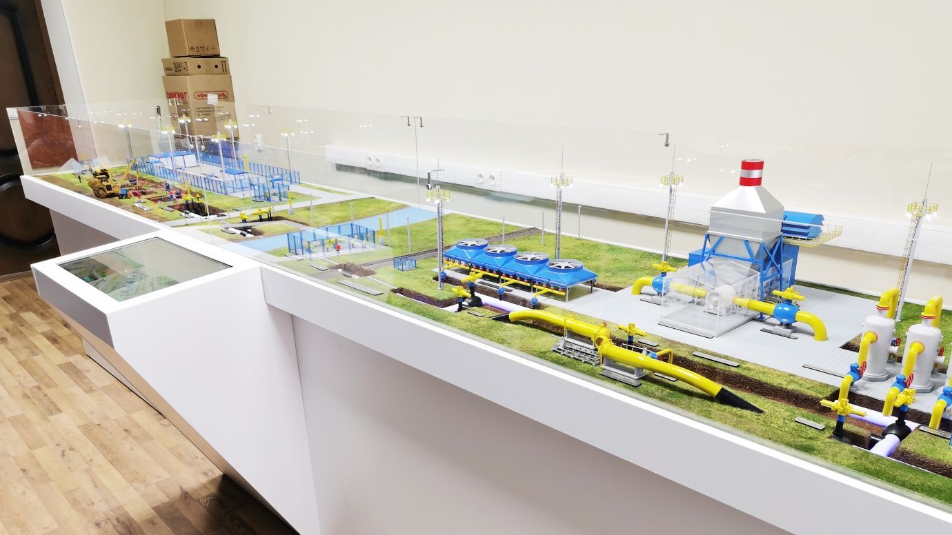 Макет реактивного двигателя