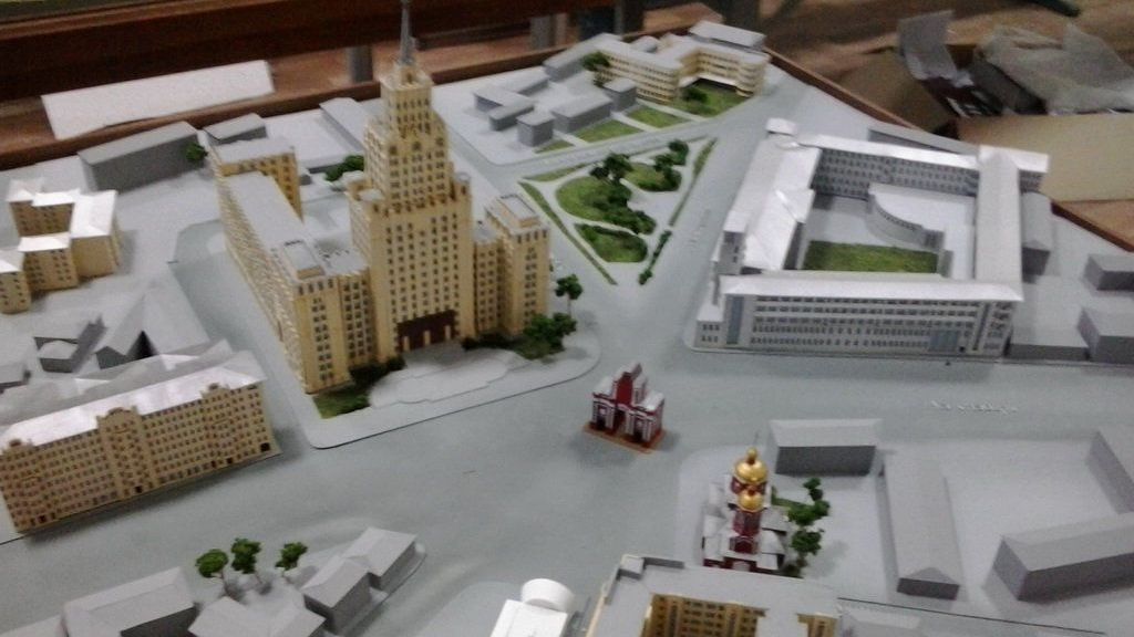 Музейный макет