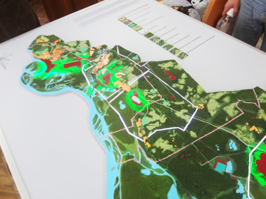 Макет карта