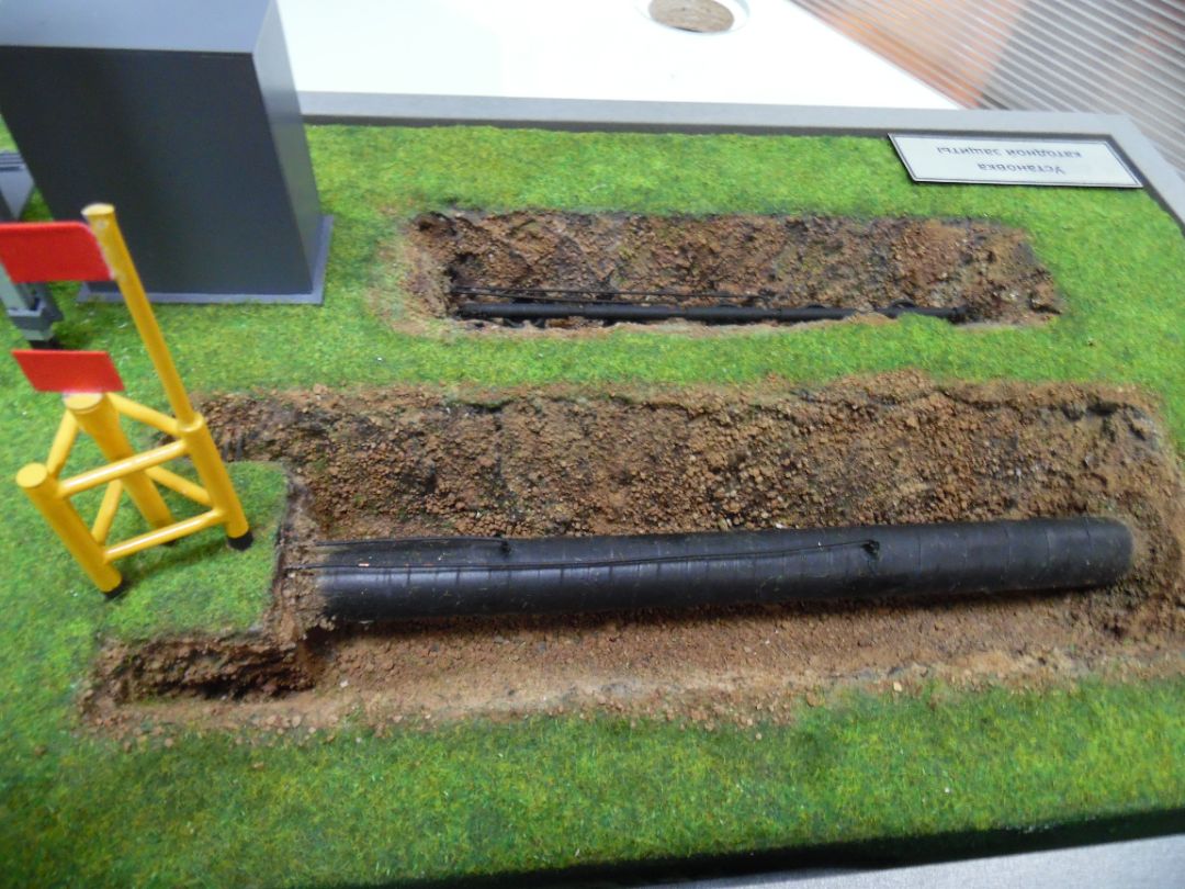 Макет катодной защиты газопровода