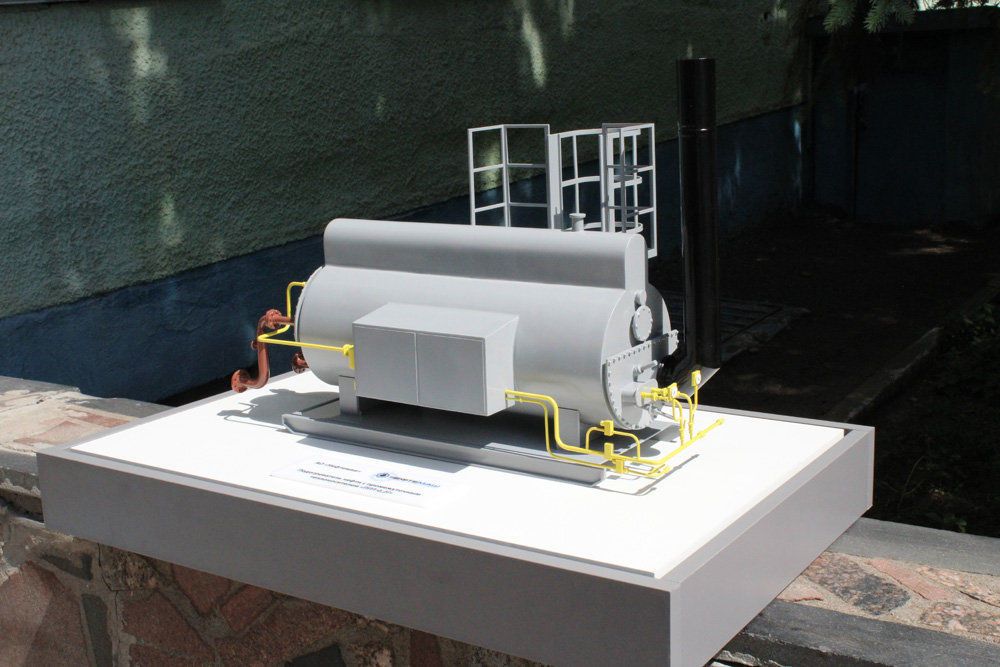 Макет нефтегазового оборудования