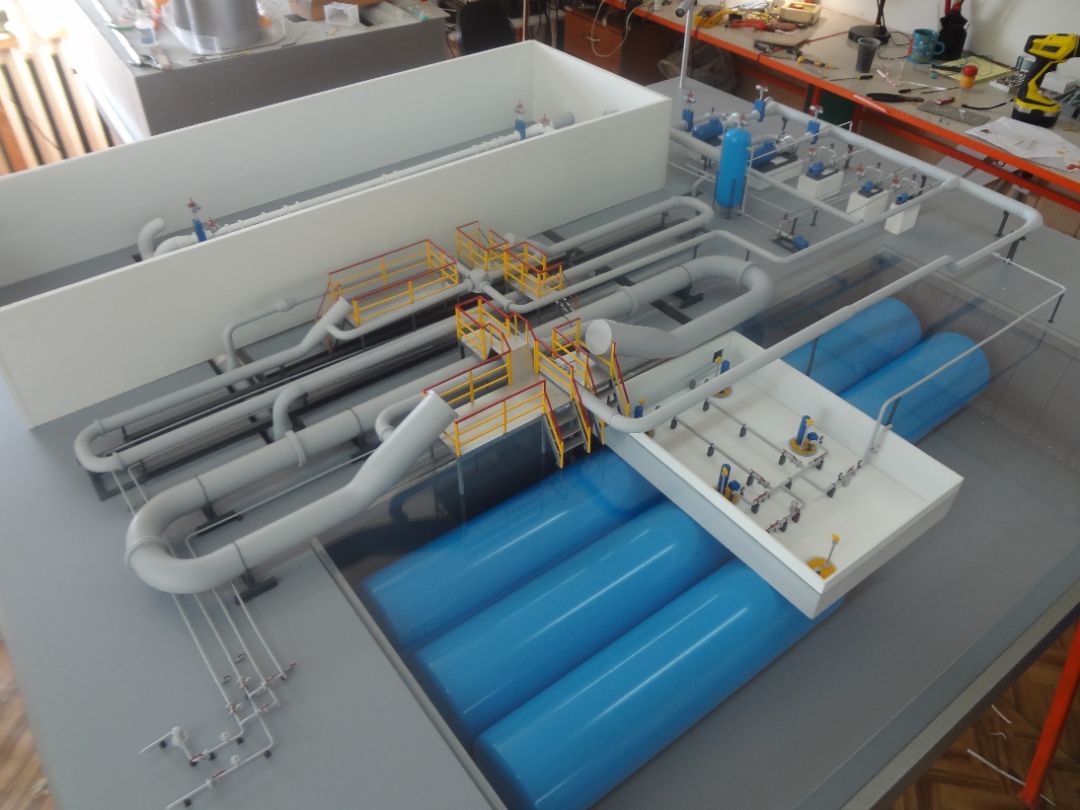 Макет нефтегазовый