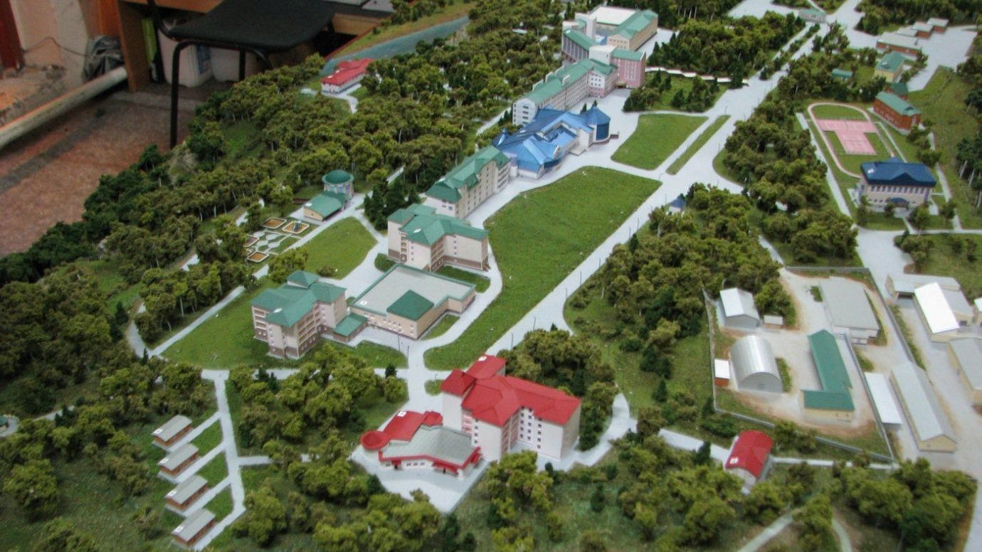 Макет жилого комплекса