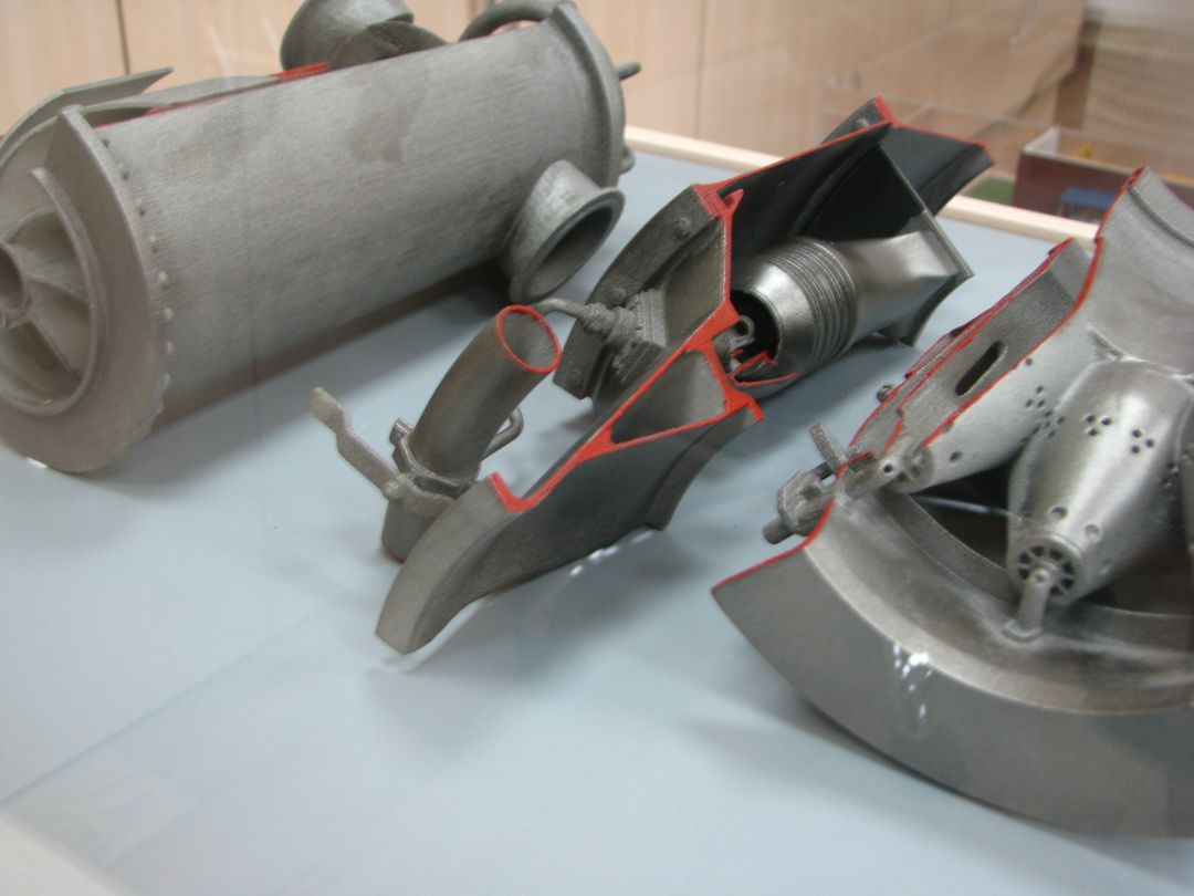 Макет газотурбинного двигателя ГПА