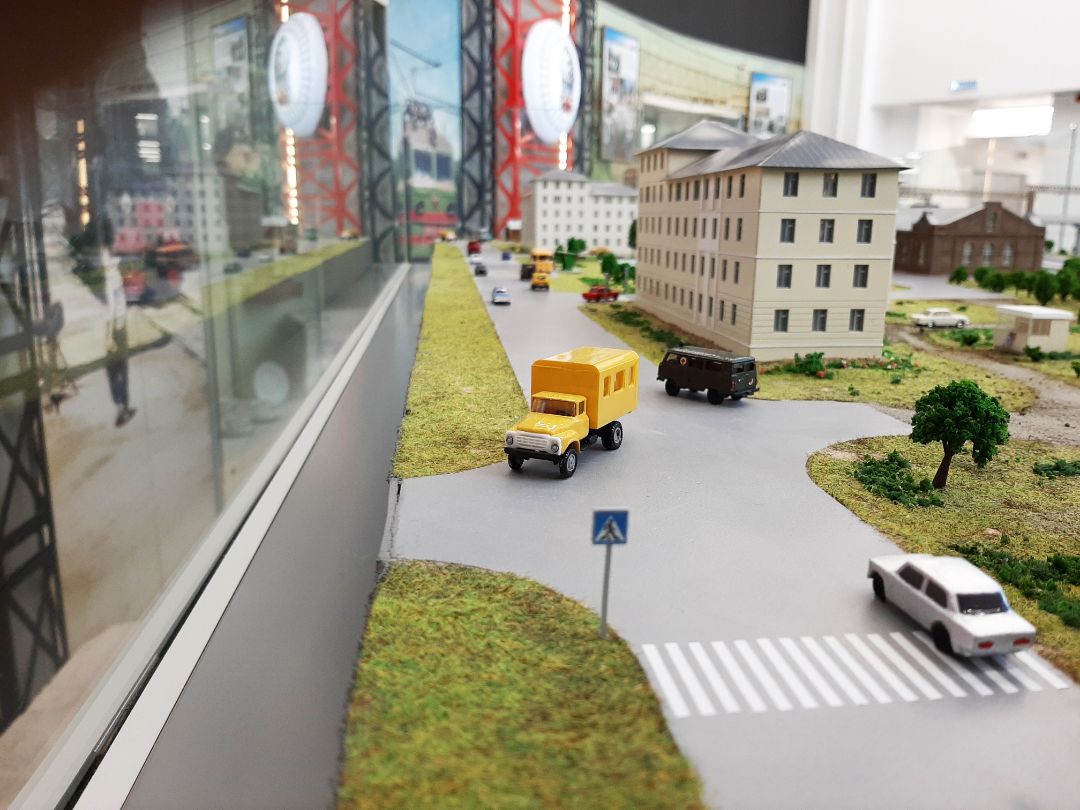 Макет вокзала