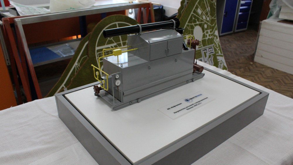 Макет реактивного двигателя