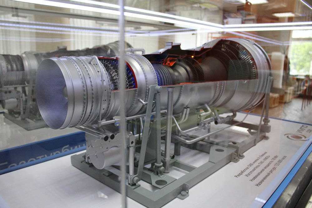 Макет нефтегазового оборудования