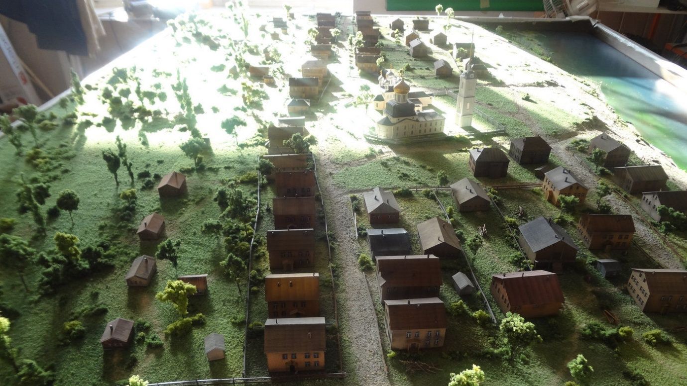 Музейный макет