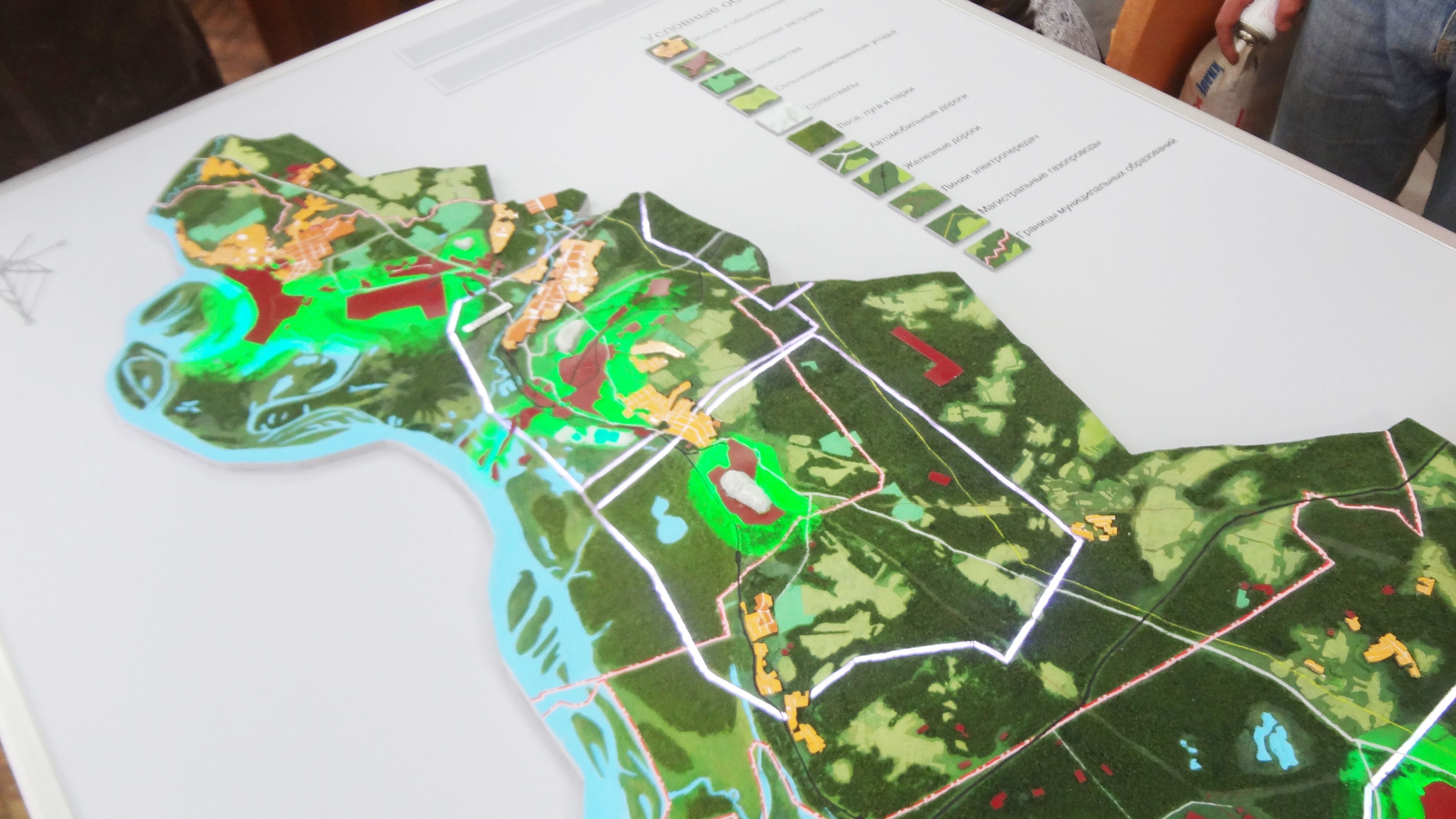 Макет карта