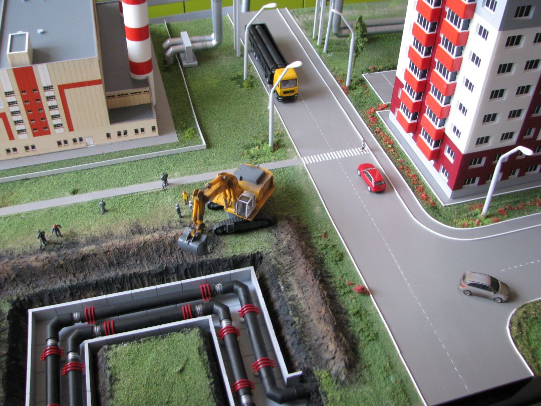 Макет нефтегазовый