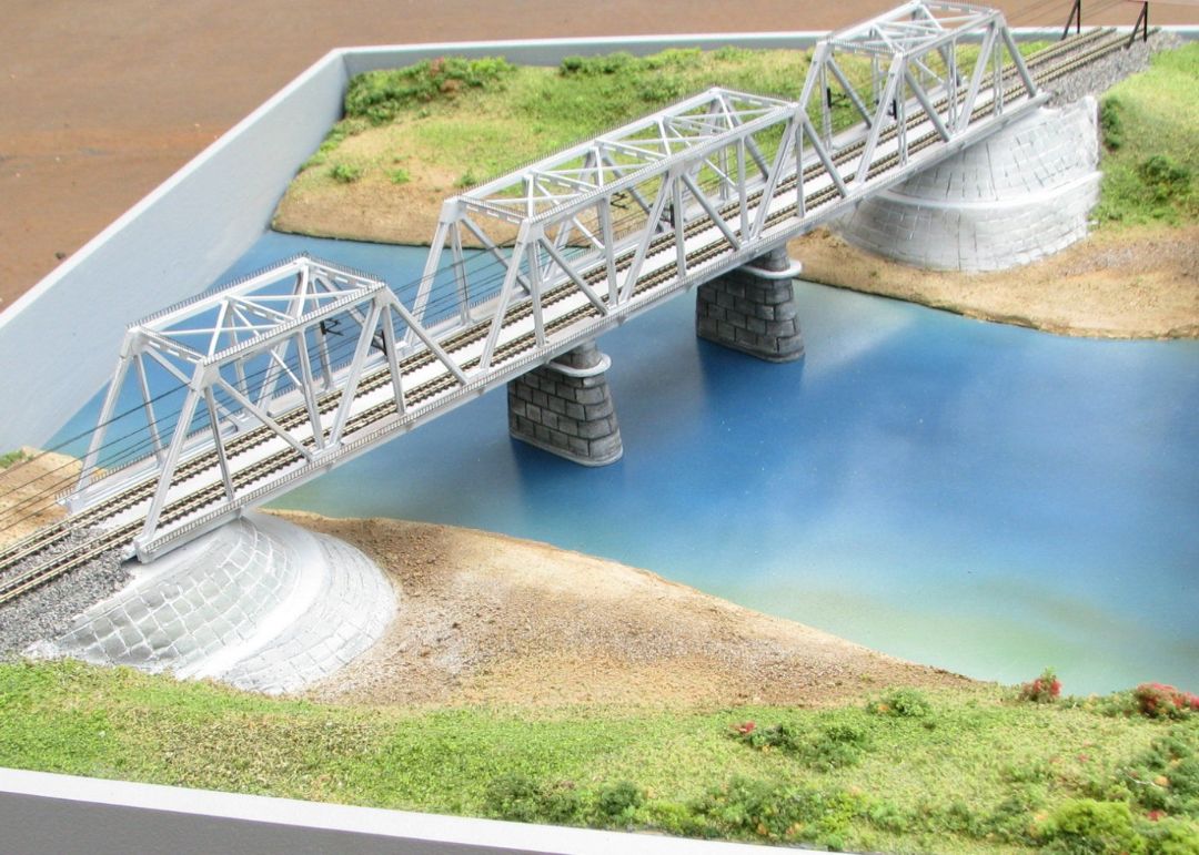 Макет ЖД станции