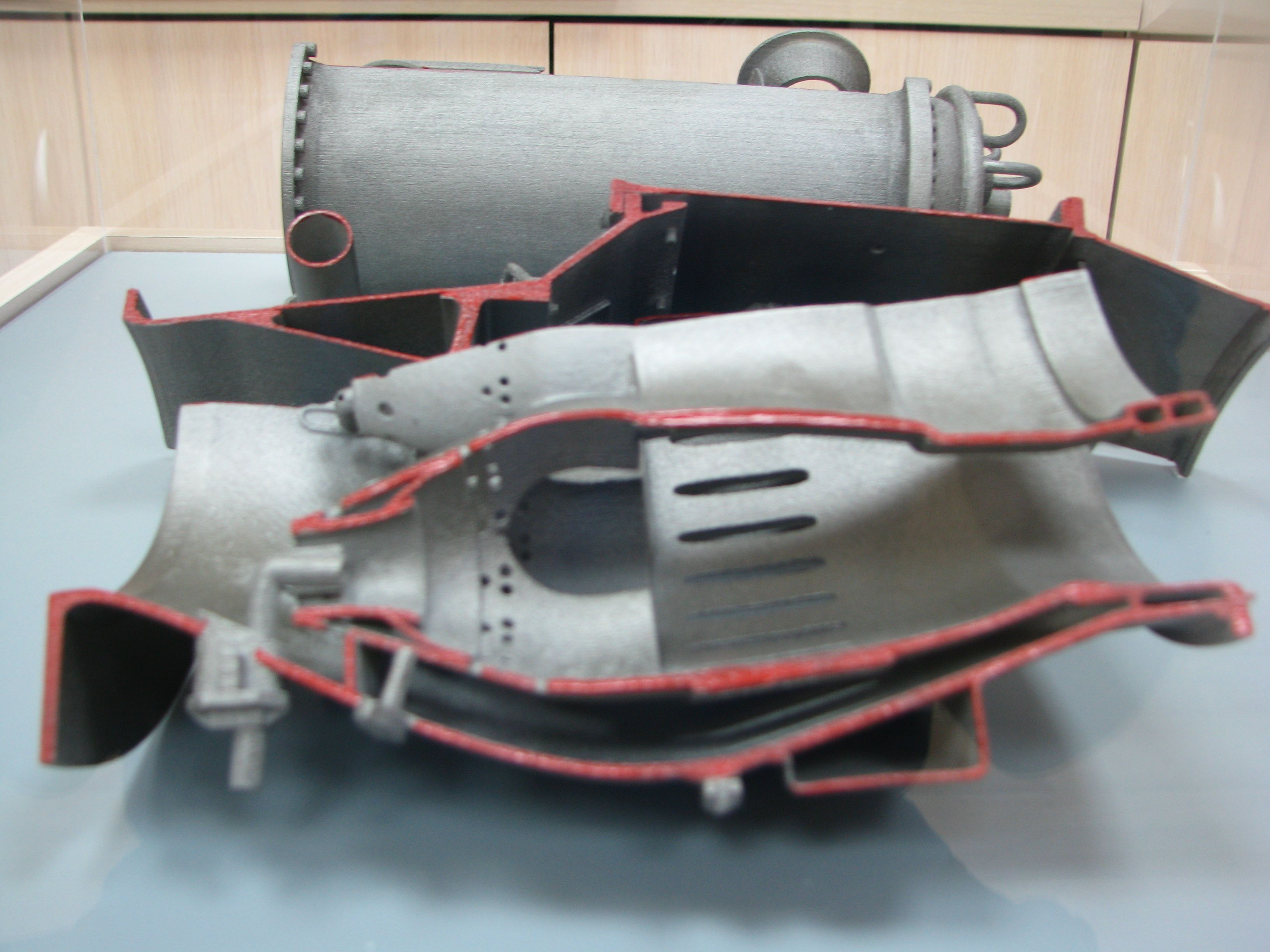 Макет двигателя ГПА