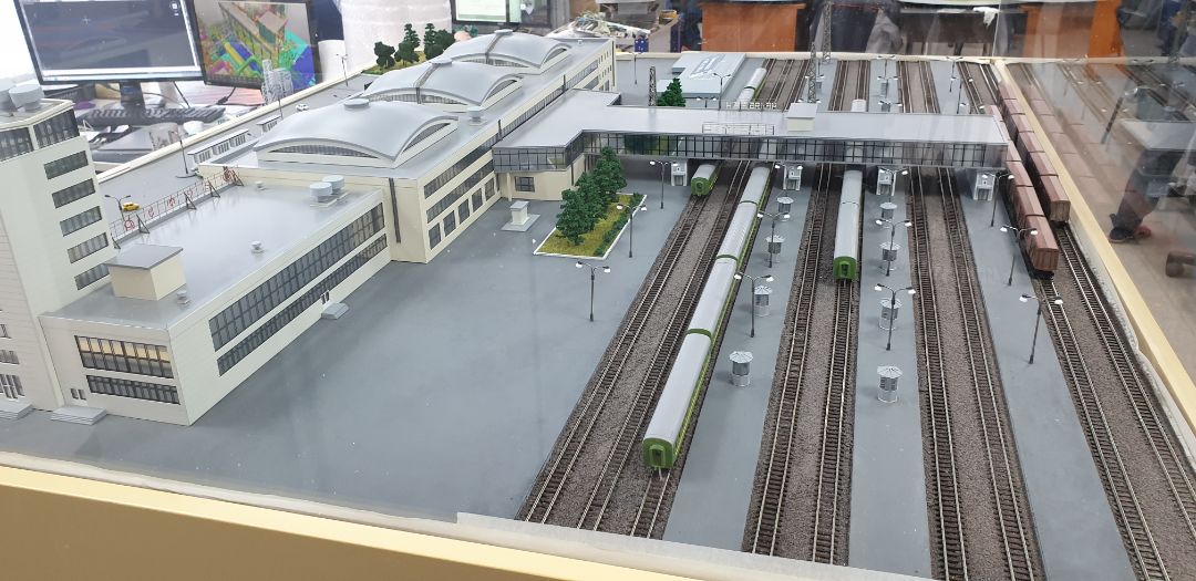 Макет вокзала