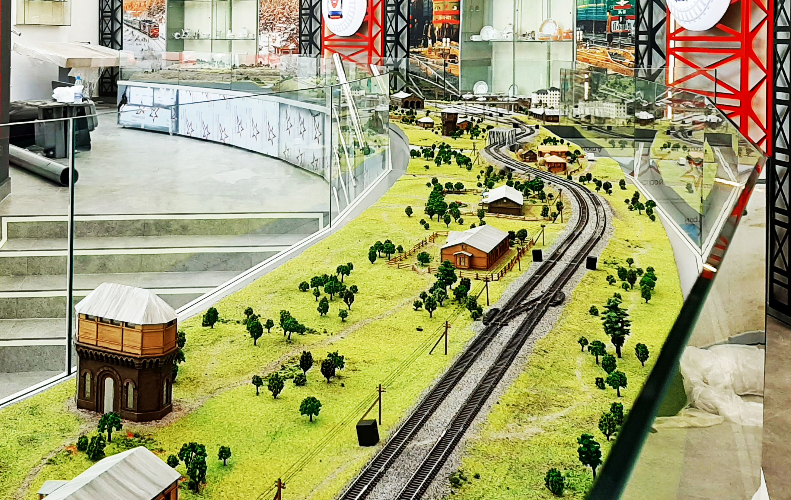 Интерактивный ЖД макет