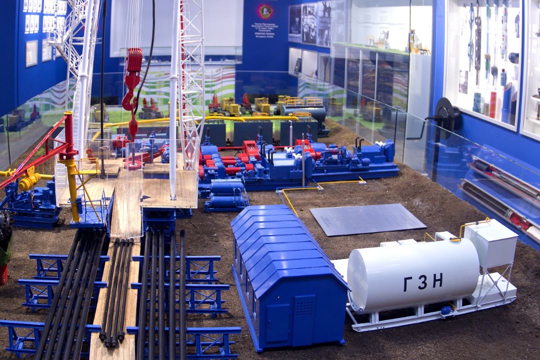 Макет линейной части газопровода