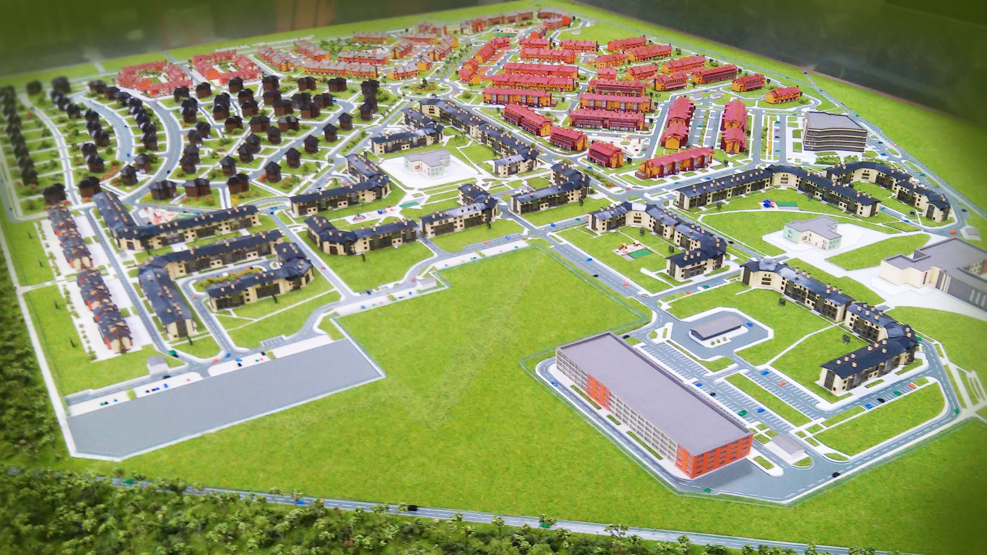 Макет жилого комплекса