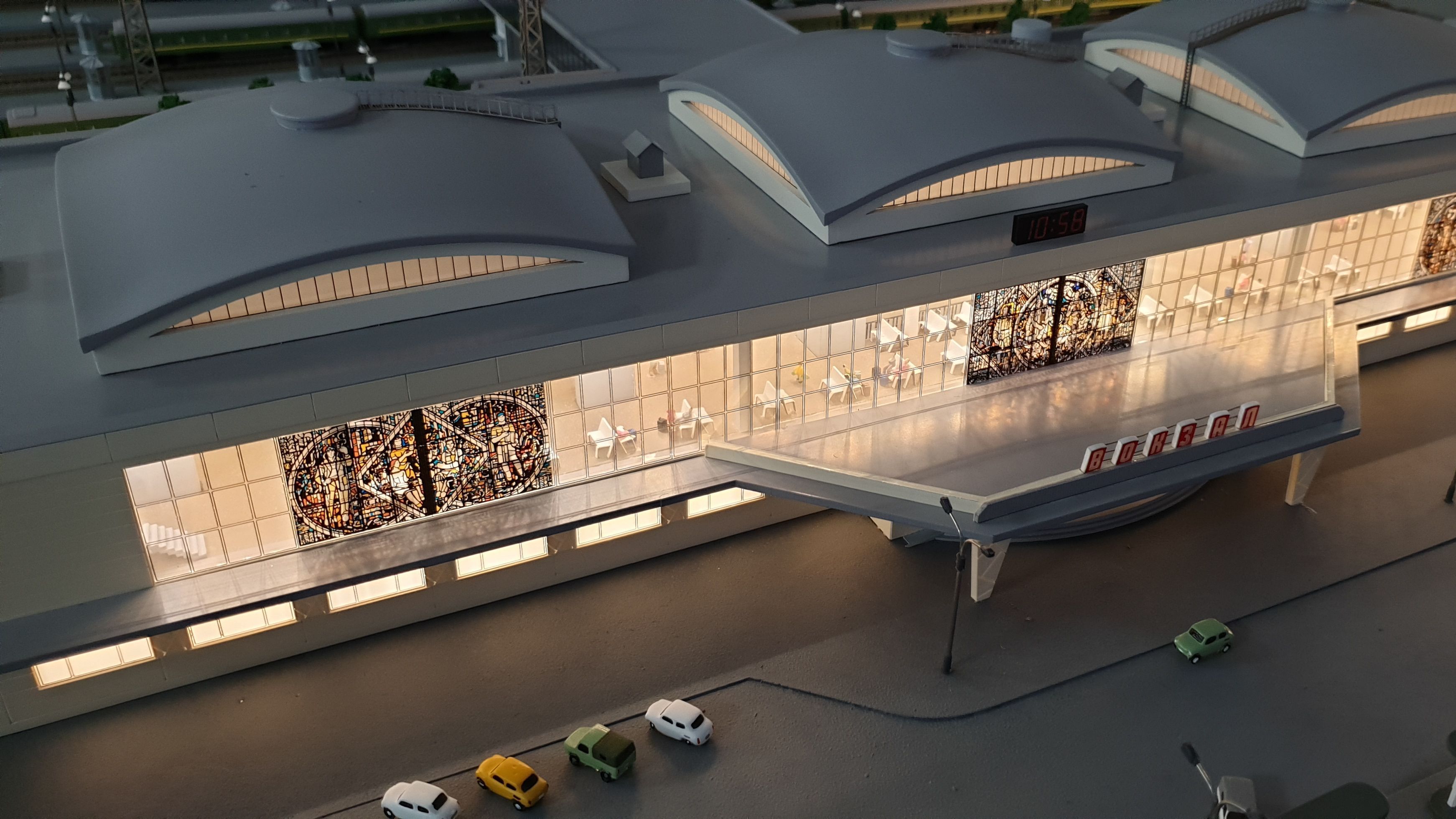 Макет завода для музея