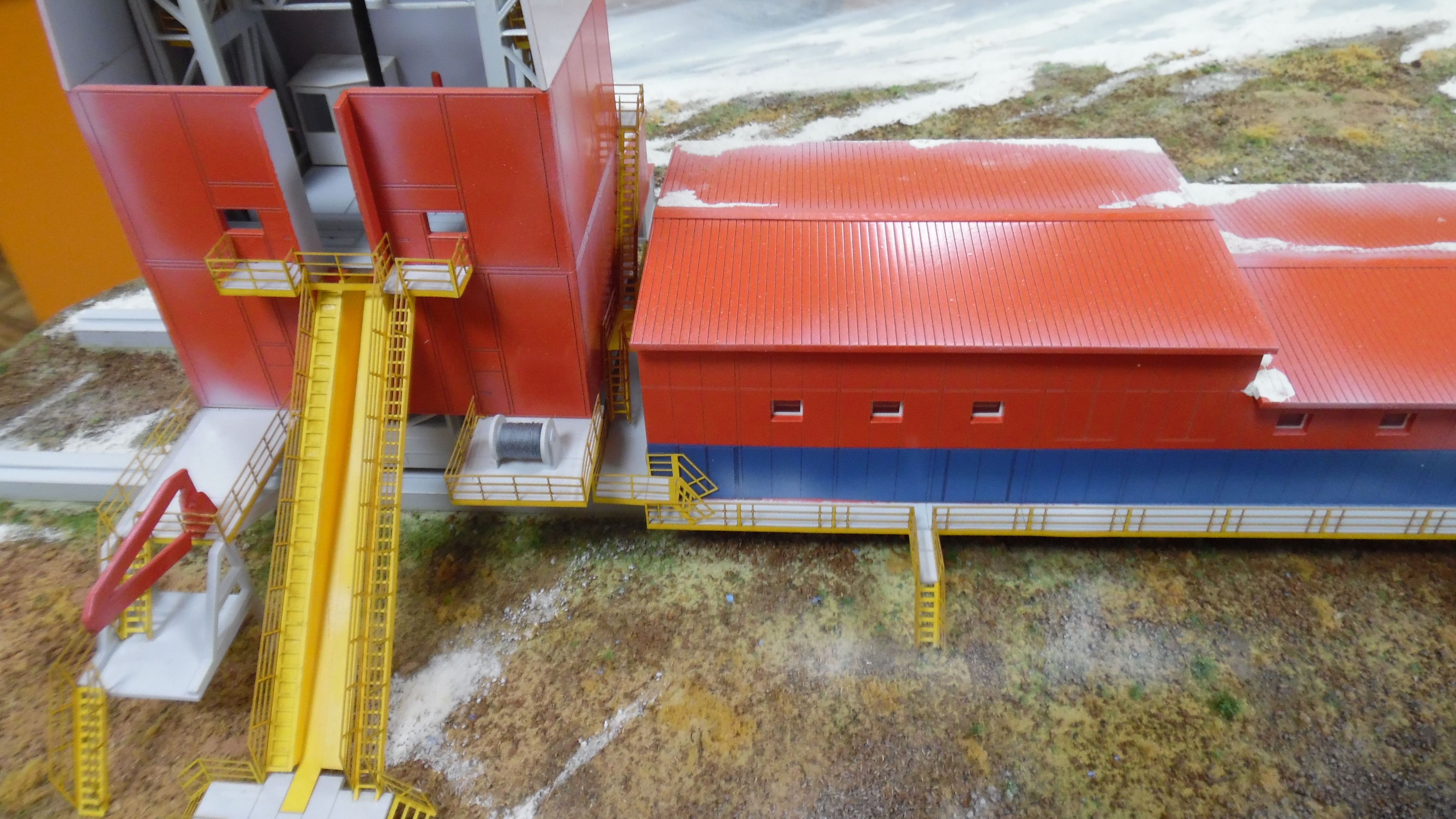 Макет буровой установки