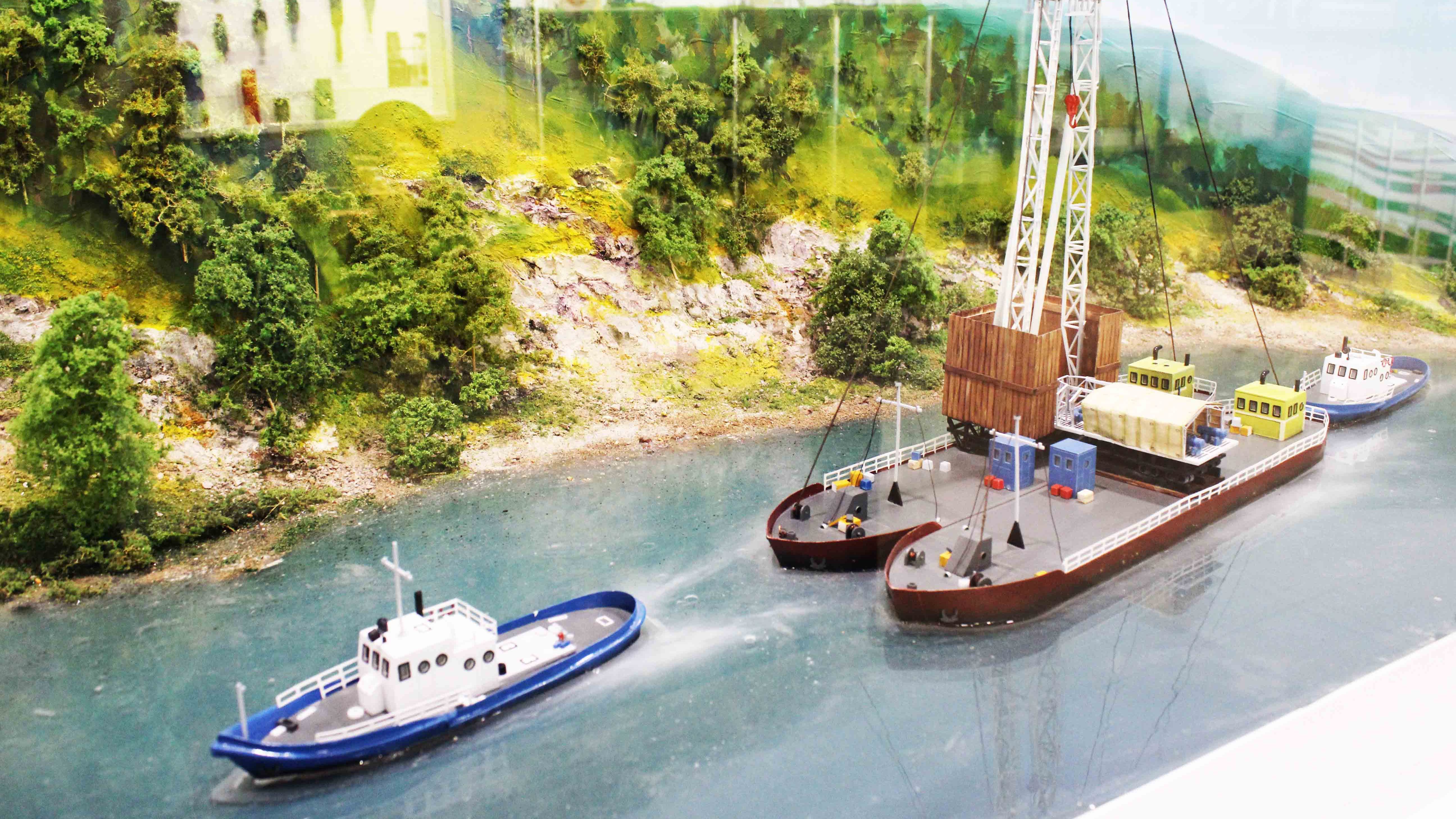 Макет транспортировки буровой