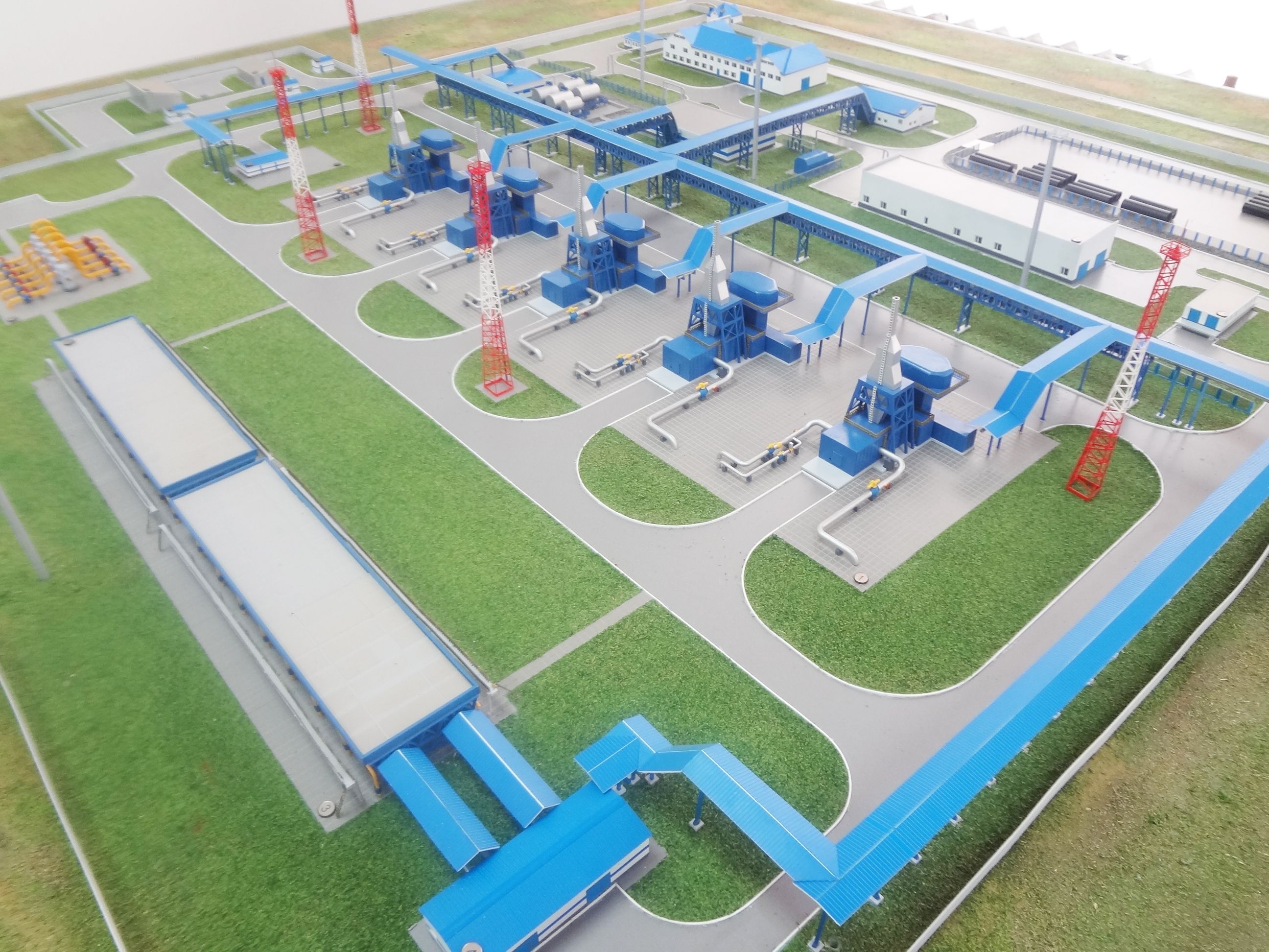 Макет компрессорной станции