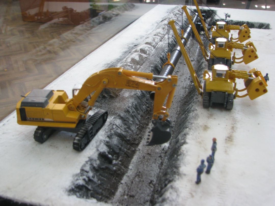 Макет нефтепровода