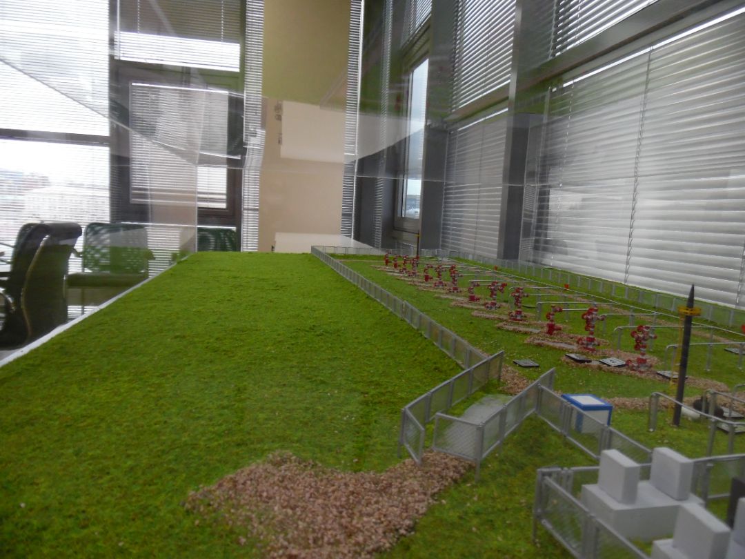 Макет нефтегазовый