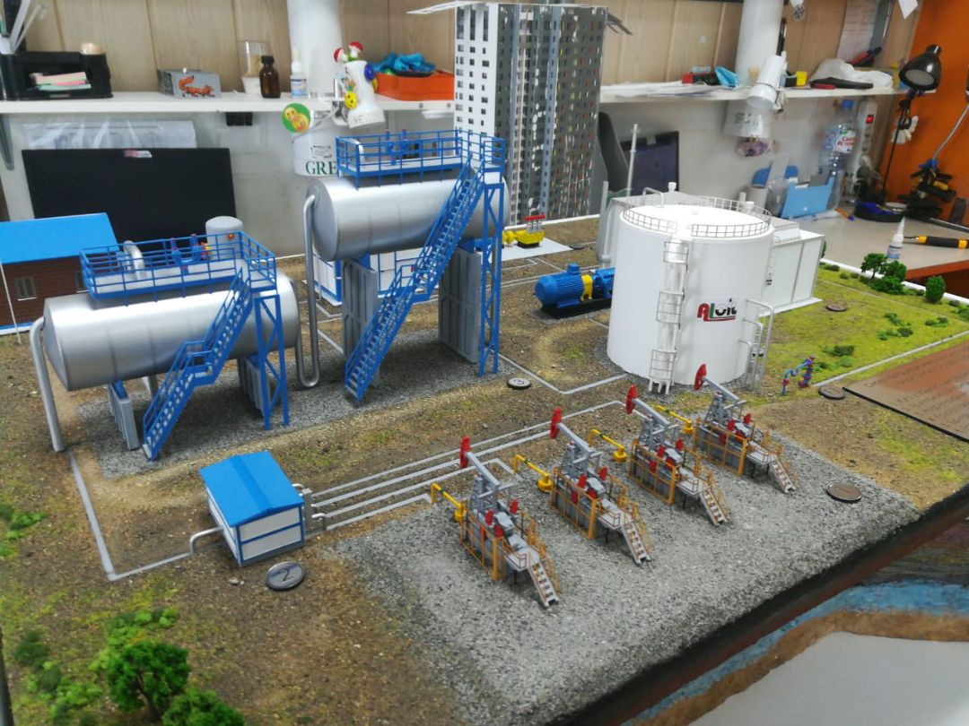 Макет нефтегазовый