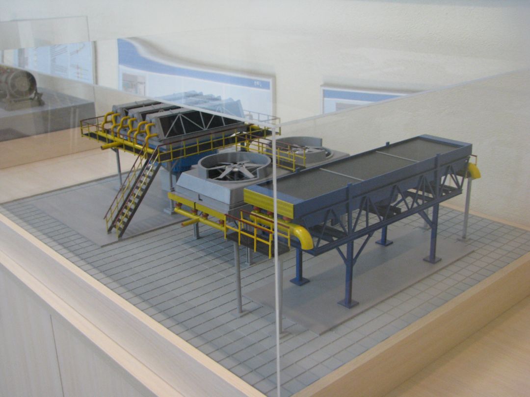 Макет установки охлаждения газа