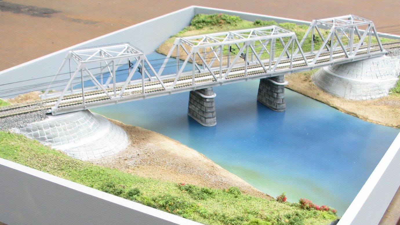 Макет ЖД тележки