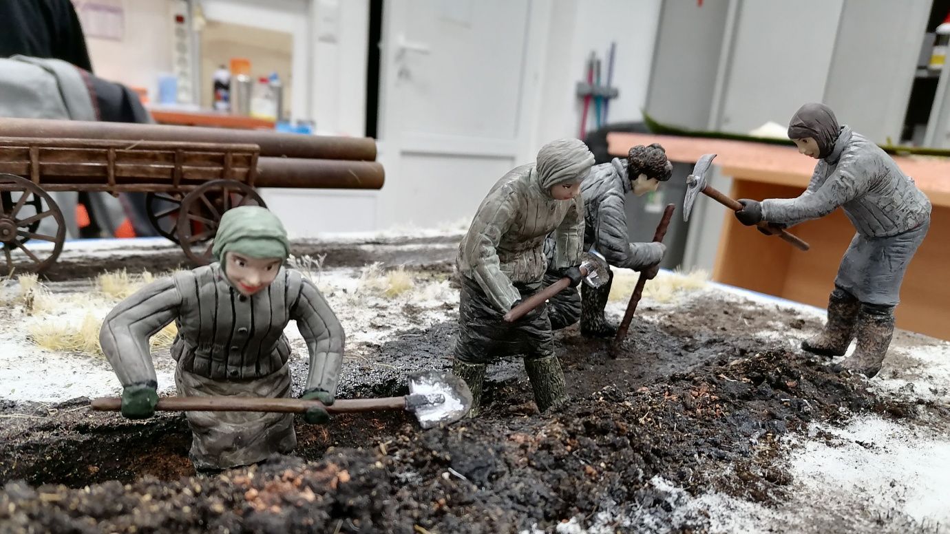 Макет транспортировки буровой