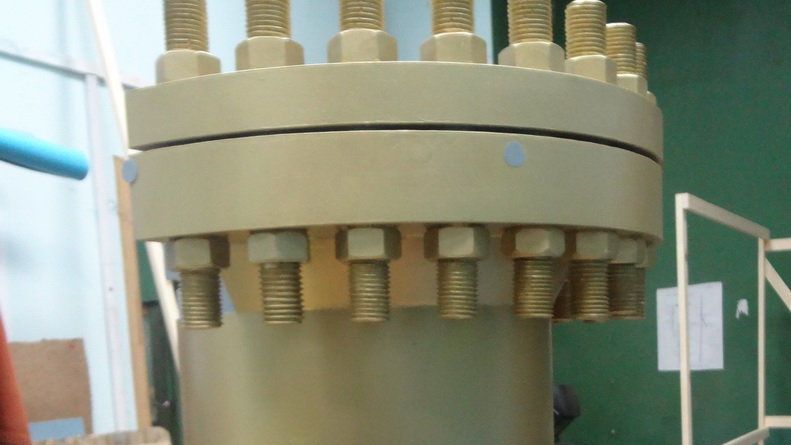 Макет реактивного двигателя