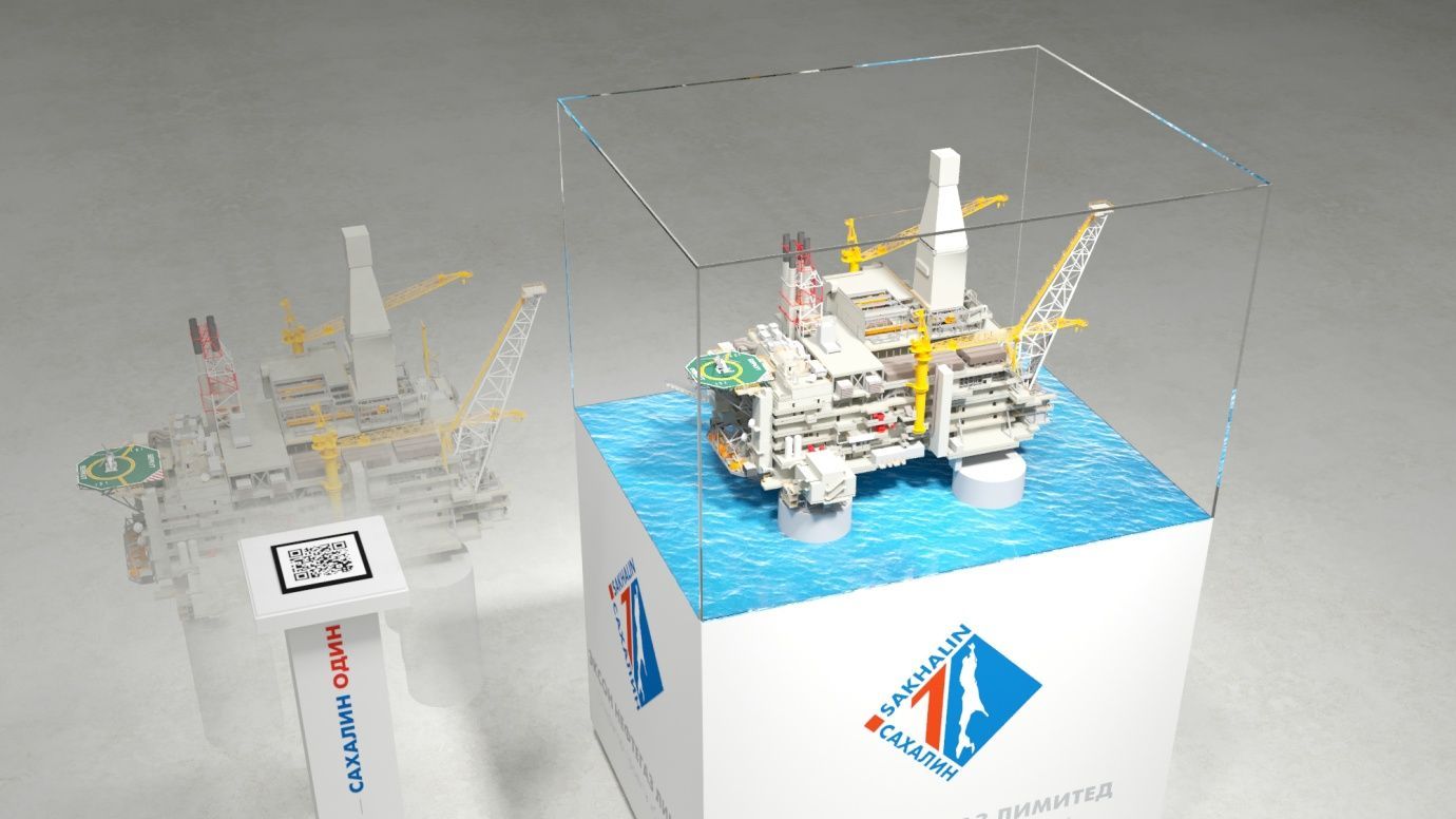 Макет молзавода в Давлеканово