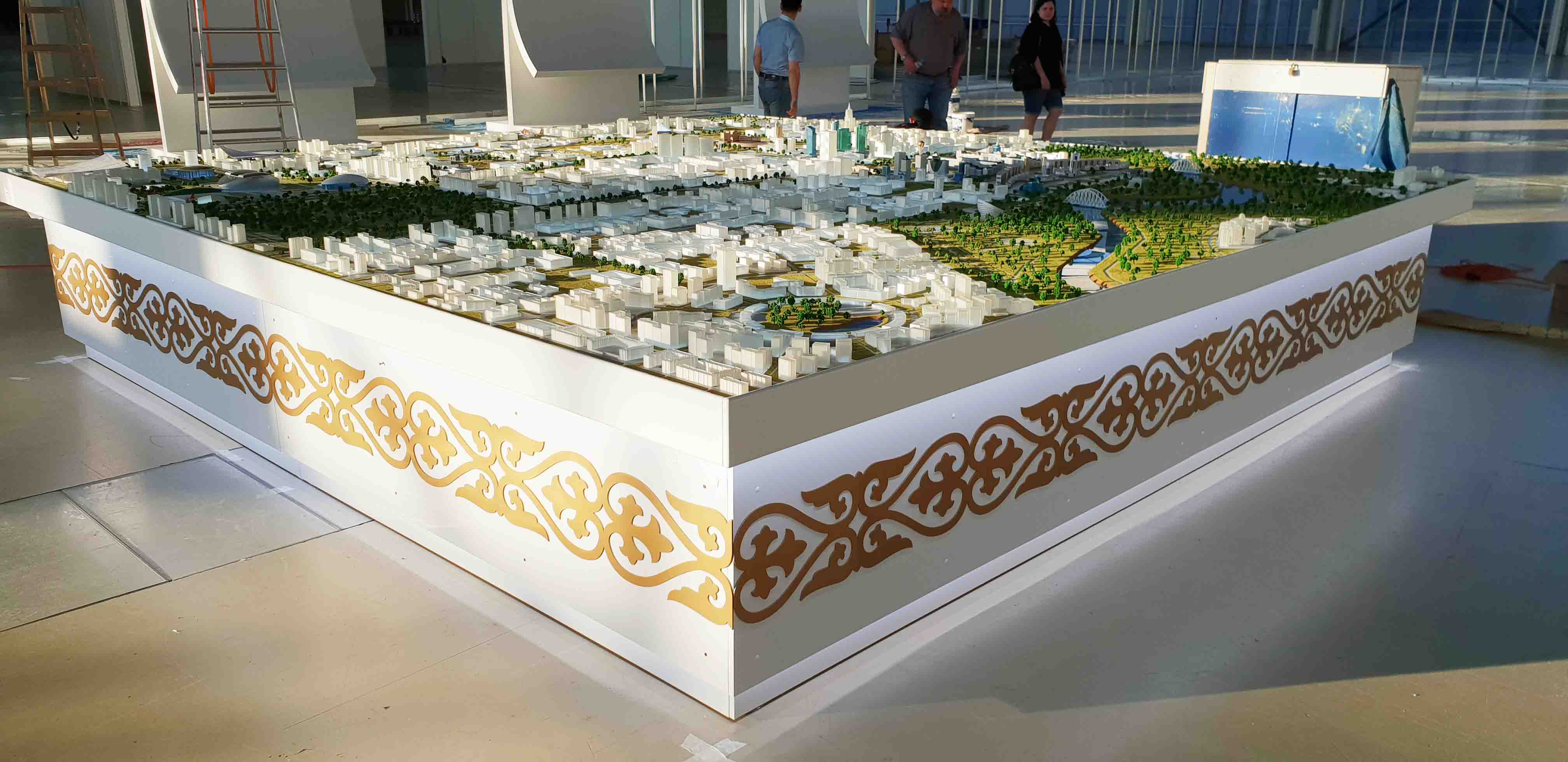 Макет города