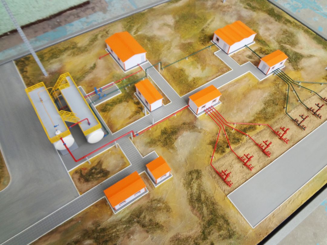 Макет нефтегазовый