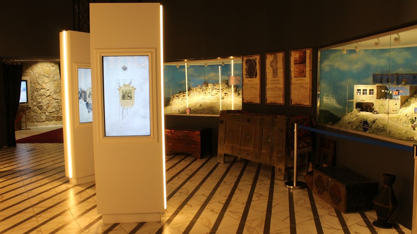 Макет строительства нефтепровода