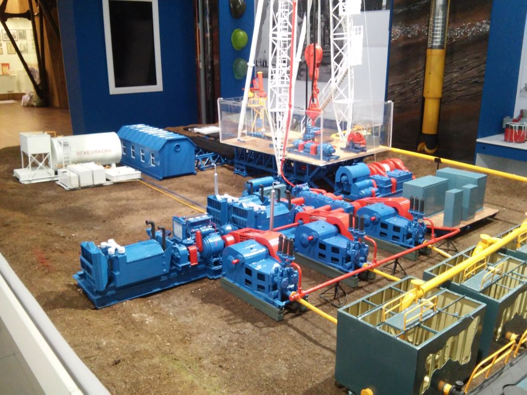 Макет линейной части газопровода