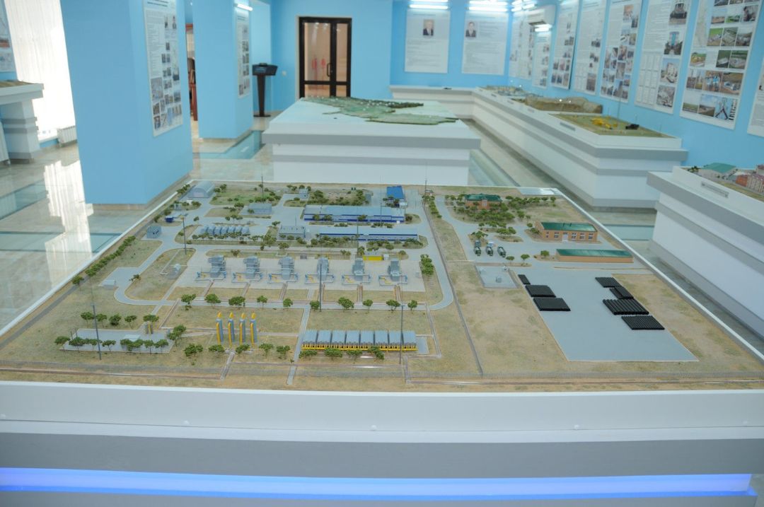 Макет катодной защиты газопровода