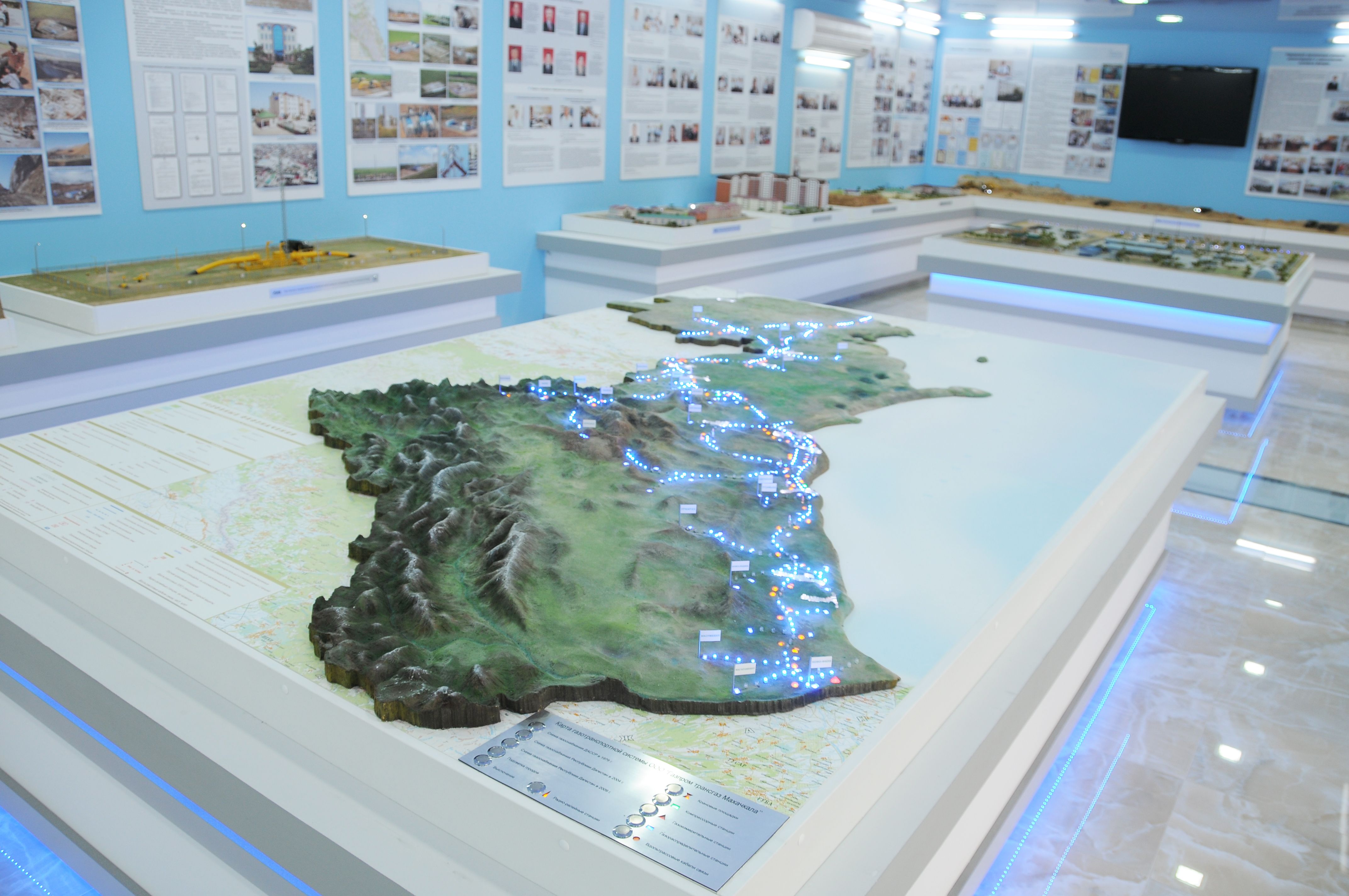 Интерактивный макет карта газопроводов