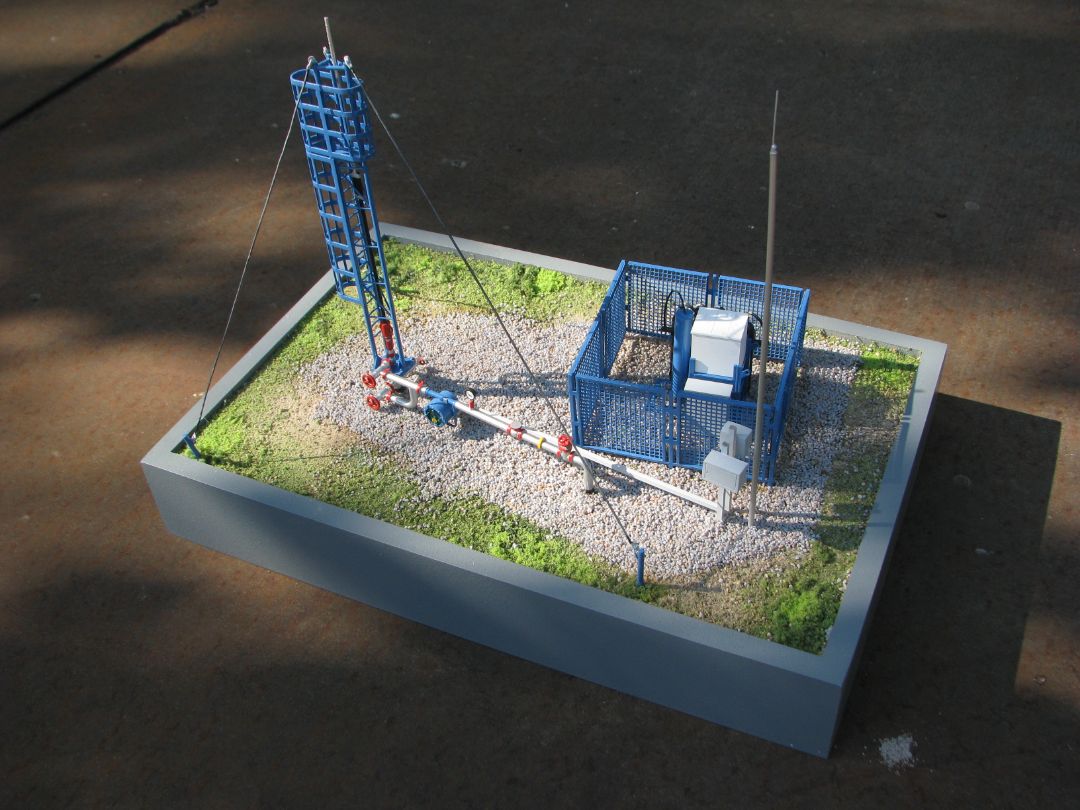 Макет нефтегазовый