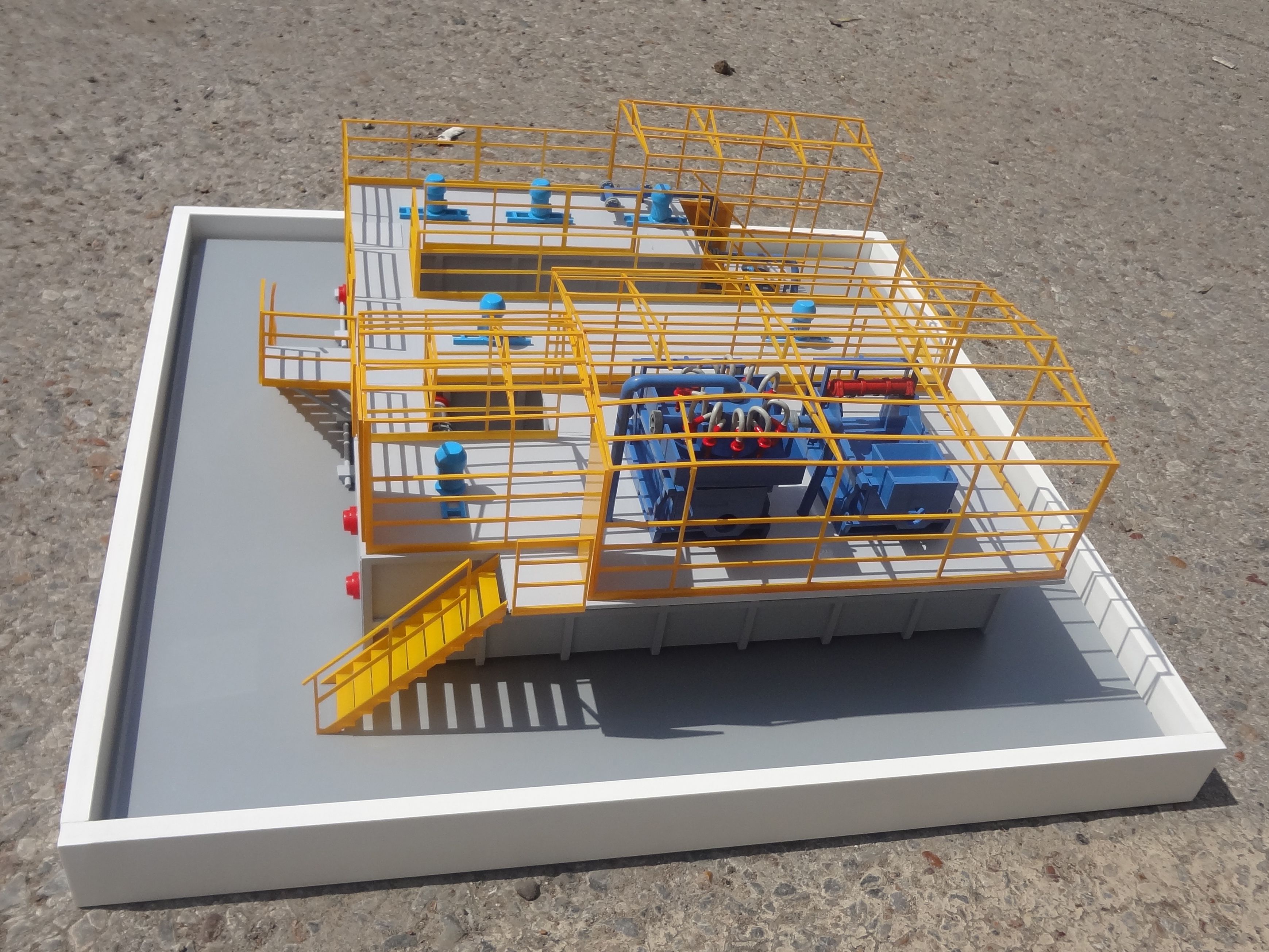 Макет циклонного пылеуловителя